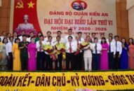 Đồng chí Phạm Văn Khanh được bầu giữ chức Bí thư Quận ủy Kiến An khóa 6, nhiệm kỳ 2020÷2025