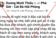 Hải Phòng: Sẽ xử lý nghiêm các cá nhân thông tin sai sự thật về hoạt động tại bến phà Gót