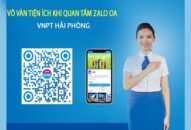 Tặng đến 5 tháng cước khi đăng kí mới internet và vô vàn tiện ích khi khách hàng quan tâm đến ZALO OA VNPT Hải Phòng