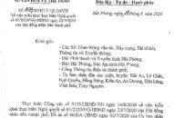 Triển khai thực hiện đặt tên một số đường và công trình công cộng trên địa bàn thành phố Hải Phòng