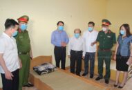 Phó Chủ tịch UBND thành phố Lê Khắc Nam kiểm tra cơ sở cách ly tập trung trên địa bàn thành phố