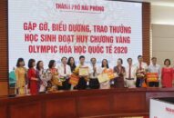 Thành phố biểu dương, khen thưởng học sinh Lý Hải Đăng – Huy chương Vàng Olympic Hóa học quốc tế năm 2020