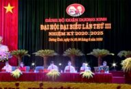 Đại hội đại biểu Đảng bộ quận Dương Kinh lần thứ III, nhiệm kỳ 2020 – 2025 diễn ra từ ngày 4/8 – 5/8/2020
