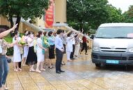 Xúc động những hình ảnh Đoàn công tác tình nguyện Hải Phòng lên đường chi viện Đà Nẵng chống “giặc” Covid-19