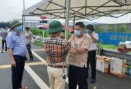 Quận Hải An thành lập chốt kiểm soát phòng chống dịch tại phía sau trạm thu phí đường cao tốc Hà Nội – Hải Phòng, nhánh xuống đường 356