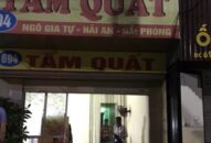 Quán tẩm quất, số 694 Ngô Gia Tự ngang nhiên hoạt động trong mùa dịch