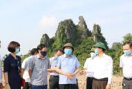 Kiểm tra Dự án tuyến đường vào và Khu bảo tồn bãi cọc Cao Quỳ