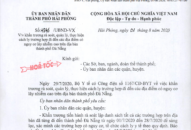 Hải Phòng khẩn trương rà soát, quản lý, thực hiện cách ly trường hợp đi, đến địa điểm có nguy cơ lây nhiễm cao trên địa bàn thành phố Đà Nẵng