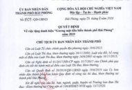 9 cá nhân được UBND thành phố tặng danh hiệu “Gương mặt tiêu biểu thành phố Hải Phòng” năm 2019