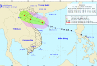 Từ 18 giờ ngày 1-8-2020: Dừng tất cả hoạt động giao thông vận tải đường thủy nội địa, cáp treo, vui chơi giải trí khu vực biển đảo ven sông để phòng, chống bão số 2
