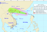 Tin bão mới nhất: Áp thấp nhiệt đới đã mạnh lên thành bão số 4 Higos giật cấp 10