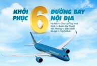 Vietnam Airlines khôi phục 6 đường bay nội địa trong tháng 9