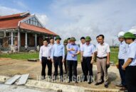 Dự án xây dựng Tuyến đường vào và Khu bảo tồn bãi cọc Cao Quỳ (huyện Thủy Nguyên) đã hoàn thành hơn 90% khối lượng thi công