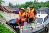 Đồn Biên phòng Vinh Quang kịp thời cứu 02 nạn nhân bị trôi dạt và mắc kẹt tại rừng ngập mặn