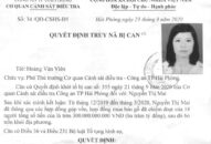 Thông báo quyết định truy nã bị can đối với Nguyễn Thị Mai, Giám đốc Công ty CP ĐTXNK Mai Lâm