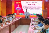 Huyện ủy An Dương sơ kết tình hình phát triển kinh tế-xã hội 9 tháng đầu năm