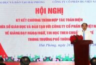Ký kết hợp tác quốc tế nâng cao năng lực dạy và học tiếng Anh, tin học trong nhà trường