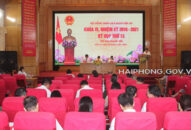 HĐND quận Kiến An thông qua chủ trương đầu tư các dự án đấu giá quyền sử dụng đất