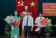 Quận ủy Hải An công bố các quyết định về công tác cán bộ