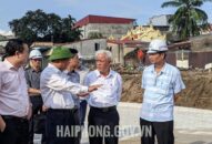 Dự án đầu tư xây dựng trục đường Hồ Sen – Cầu Rào 2: Tập trung cao công tác thi công đẩy nhanh tiến độ hoàn thành của dự án