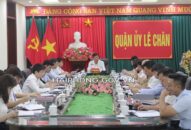 Quận ủy Lê Chân: Tăng cường thực hiện các giải pháp thu ngân sách, đảm bảo hoàn thành các chỉ tiêu thu