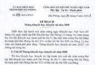 Triển khai thực hiện Tháng khuyến học, khuyến tài năm 2020