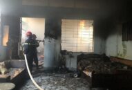 Cháy nhà do đốt vàng mã