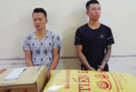 Bắt ngay tại bến đò kẻ vận chuyển 15 kg pháo nổ