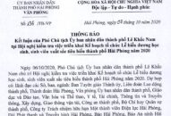 Triển khai Kế hoạch tổ chức Lễ biểu dương học sinh, sinh viên xuất sắc tiêu biểu thành phố Hải Phòng năm 2020