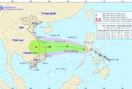 Áp thấp nhiệt đới sẽ thành bão, Bắc và Trung Bộ mưa lớn dài ngày