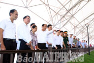 Dự án tuyến đường vào và Khu bảo tồn bãi cọc Cao Quỳ: Tập trung cao hoàn tất việc chuẩn bị lễ khánh thành diễn ra vào ngày 13-10 tới