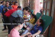 Gần 500 lượt người tham gia Ngày hội hiến máu tình nguyện của Đảng ủy Khối doanh nghiệp thành phố