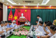 Dự án Đầu tư xây dựng đường trục Hồ Sen-Cầu Rào 2 phấn đấu thông xe kỹ thuật vào tháng 11/2020