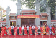 Khánh thành công trình xây dựng Cổng và khuôn viên Đình Từ Vũ