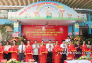 Khánh thành và gắn biển các công trình xây dựng chào mừng Đại hội XVI Đảng bộ thành phố