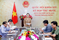 Chuẩn bị tốt các điều kiện cho Đợt họp trực tuyến kỳ họp thứ 10, Quốc hội khóa XIV tại điểm cầu Hải Phòng