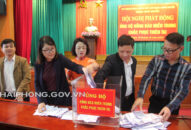 Quận Ngô Quyền phát động ủng hộ đồng bào miền Trung bị thiệt hại do mưa lũ