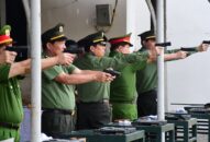 Công an thành phố: Khai mạc kiểm tra bắn súng quân dụng năm 2020