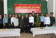 Bộ Tư lệnh Quân khu 3 khánh thành nhà tình nghĩa tặng gia đình chính sách huyện Kiến Thụy