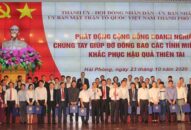 Hơn 90 tỷ đồng được các cơ quan, đơn vị, cộng đồng doanh nghiệp chung tay giúp đỡ đồng bào các tỉnh miền Trung khắc phục hậu quả thiên tai