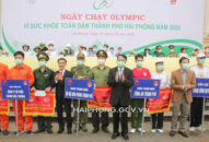 Gần 2.000 người tham gia Ngày chạy Olympic vì sức khỏe toàn dân thành phố Hải Phòng năm 2020