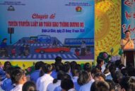 Tuyên truyền, giáo dục Luật giao thông đường bộ cho học sinh trường Nguyễn Bá Ngọc