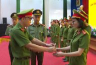 Bế giảng lớp tập huấn nghiệp vụ cho lực lượng Cảnh sát QLHC về TTXH và Công an xã chính quy năm 2020