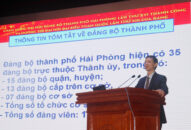 Huyện Vĩnh Bảo: Hơn 550 đại biểu tham dự Hội nghị tuyên truyền kết quả Đại hội XVI Đảng bộ thành phố