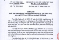 Triển khai đánh giá chỉ số năng lực cạnh tranh cấp Sở, ban, ngành và địa phương (DDCI) năm 2020 của thành phố Hải Phòng