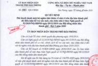 Phê duyệt danh sách hộ nghèo khó khăn về nhà ở trên địa bàn thành phố đủ điều kiện hỗ trợ xây mới, sửa chữa nhà ở, đợt 2 năm 2020