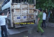 Bắt xe tải chở lợn nhiễm dịch tả Châu Phi trên đường đi Hải Phòng tiêu thụ