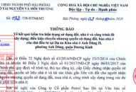 Kết quả kiểm tra hiện trạng sử dụng đất, nhà ở và công trình đã xây dựng; điều kiện chuyển nhượng quyền sử dụng đất, bán nhà ở của chủ đầu tư tại Dự án Khu nhà ở Anh Dũng II, phường Anh Dũng, quận Dương Kinh