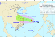 Áp thấp nhiệt đới khả năng mạnh lên thành bão