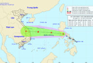 Áp thấp nhiệt đới vào Biển Đông, mưa lớn tiếp tục ở nhiều vùng miền